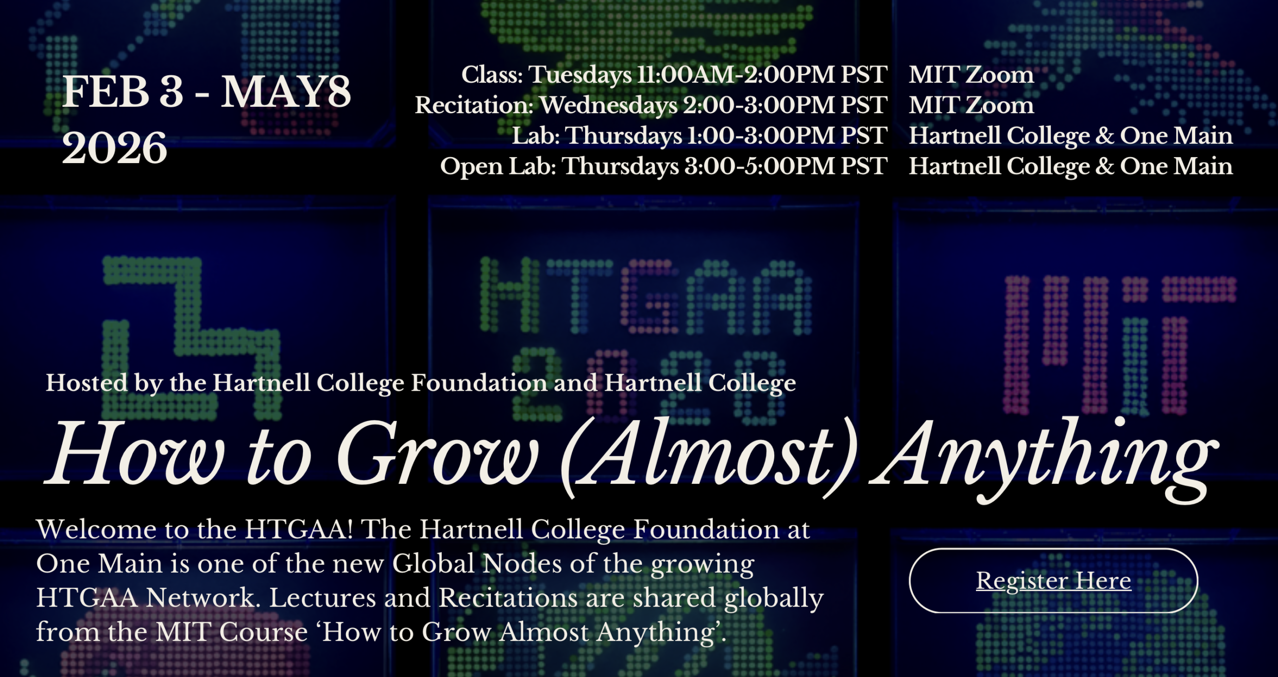 How to grow (almost) anything